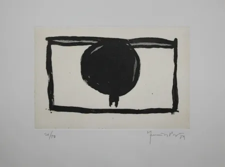 Acquatinta Hernandez Pijuan - La morera