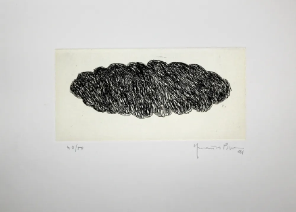 Incisione Hernandez Pijuan - Memòria de la Segarra VII