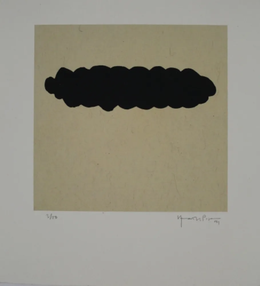 Acquatinta Hernandez Pijuan - Núvols II