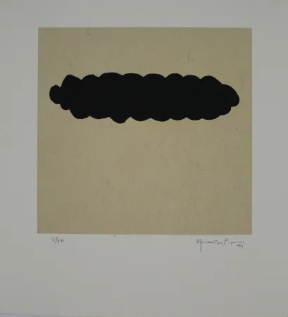 Acquatinta Hernandez Pijuan - Núvols II