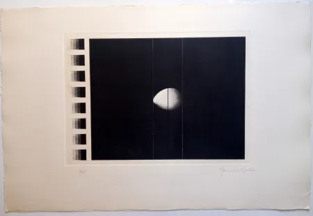 Acquaforte E Acquatinta Hernandez Pijuan - OU AMB GAMA NEGRA