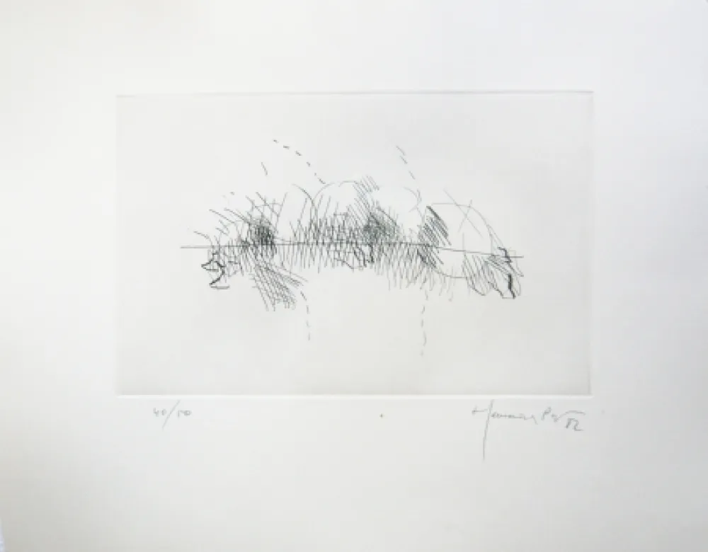 Incisione Hernandez Pijuan - PJ3