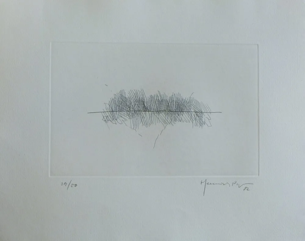 Incisione Hernandez Pijuan - PJ4