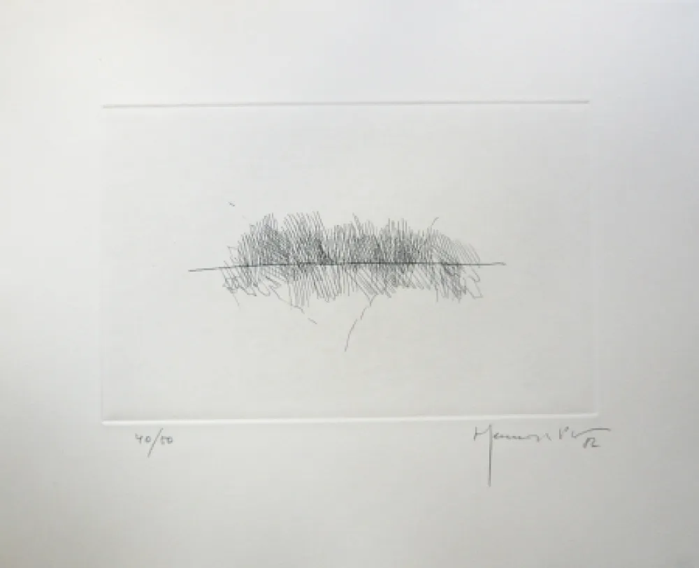 Incisione Hernandez Pijuan - PJ4