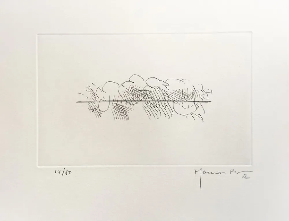 Incisione Hernandez Pijuan - PJ5