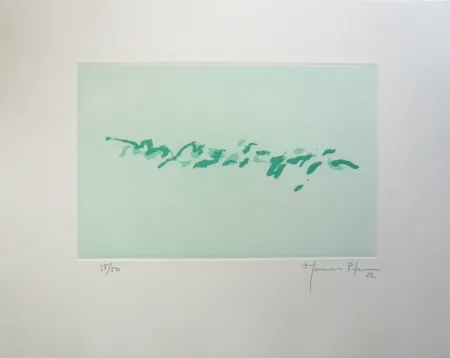 Incisione Hernandez Pijuan - PJ6