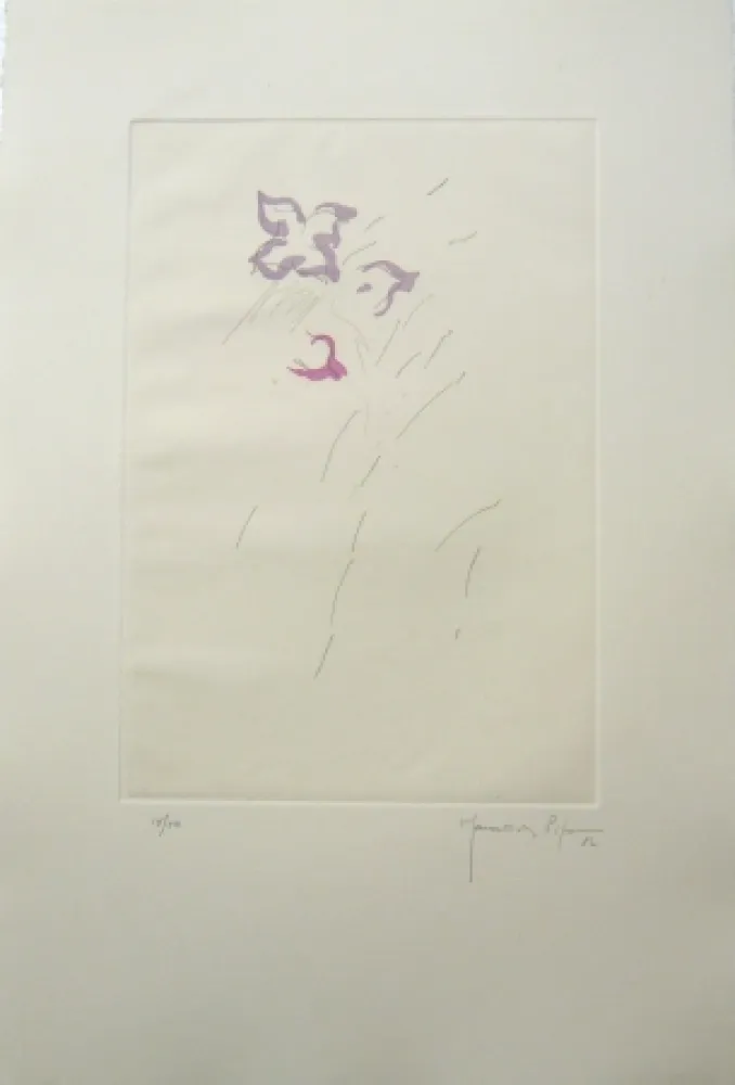 Incisione Hernandez Pijuan - PL4