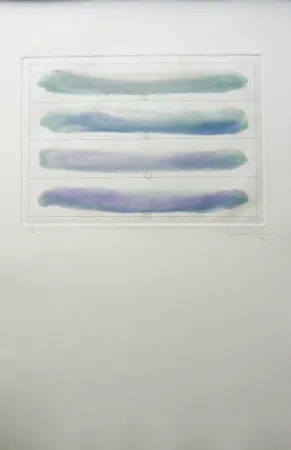 Incisione Hernandez Pijuan - Polychrome 12