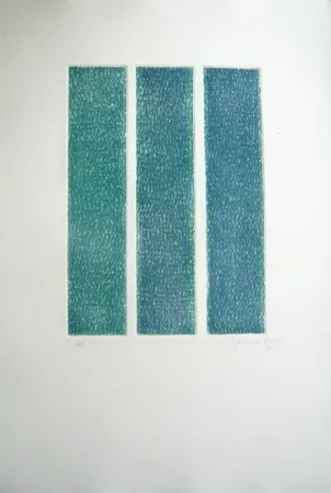 Incisione Hernandez Pijuan - Polychrome 13