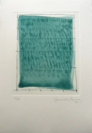 Incisione Hernandez Pijuan - Polychrome 6