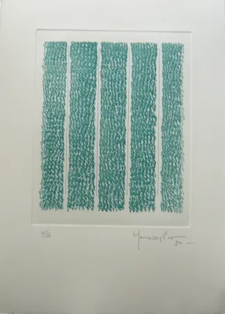 Incisione Hernandez Pijuan - Polychrome 7