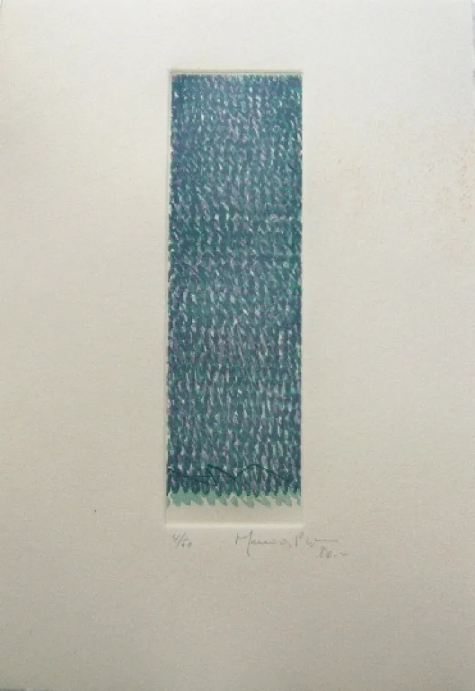 Incisione Hernandez Pijuan - Polychrome 8