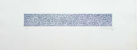 Litografia Hernandez Pijuan - Polychrome 9