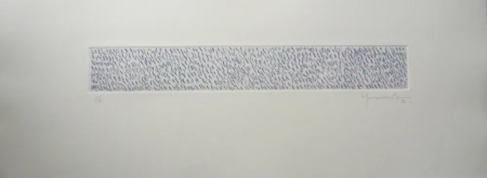 Incisione Hernandez Pijuan - Polychrome 9