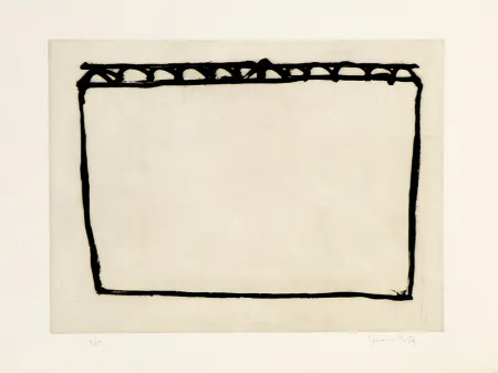 Incisione Hernandez Pijuan - Recorrido para un espacio IV