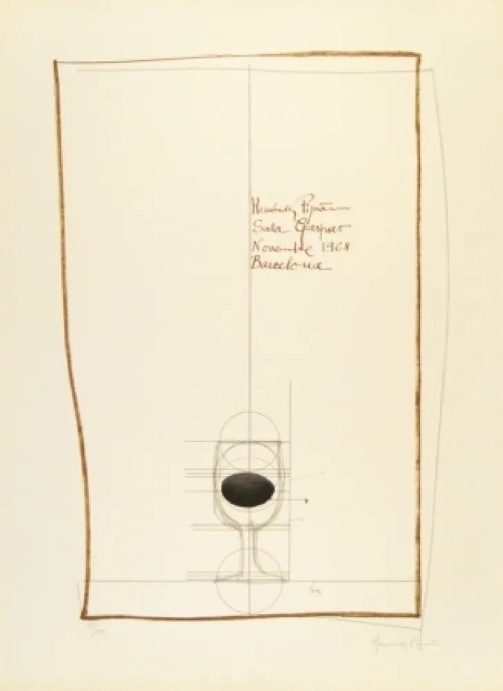 Linoincisione Hernandez Pijuan - Sala Gaspar