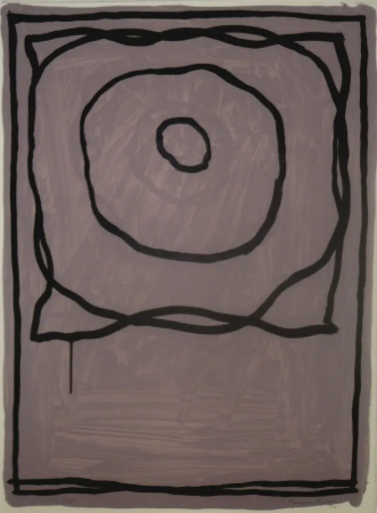 Litografia Hernandez Pijuan - Sans titre 11