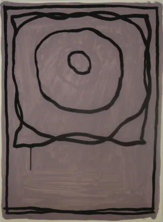 Litografia Hernandez Pijuan - Sans titre 11