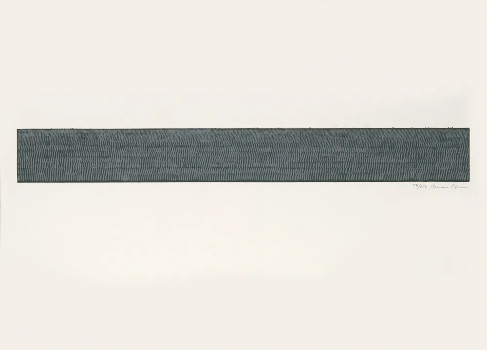 Serigrafia Hernandez Pijuan - Sin título