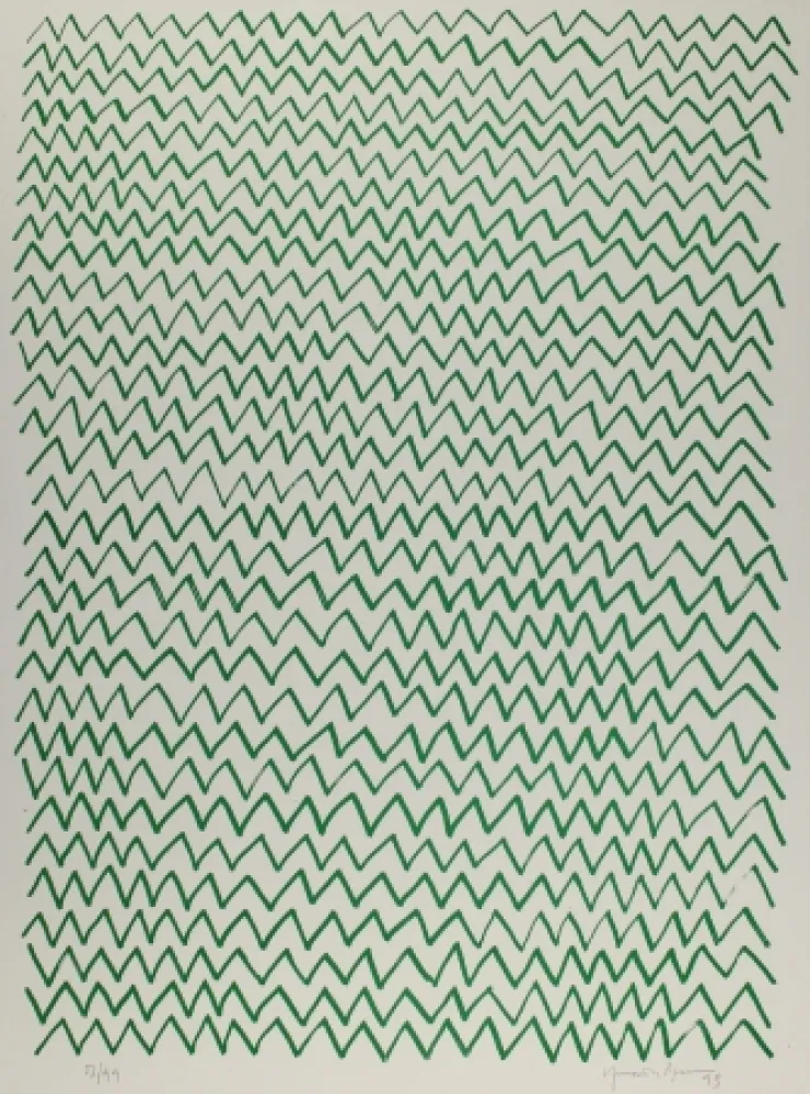 Litografia Hernandez Pijuan - Untitled