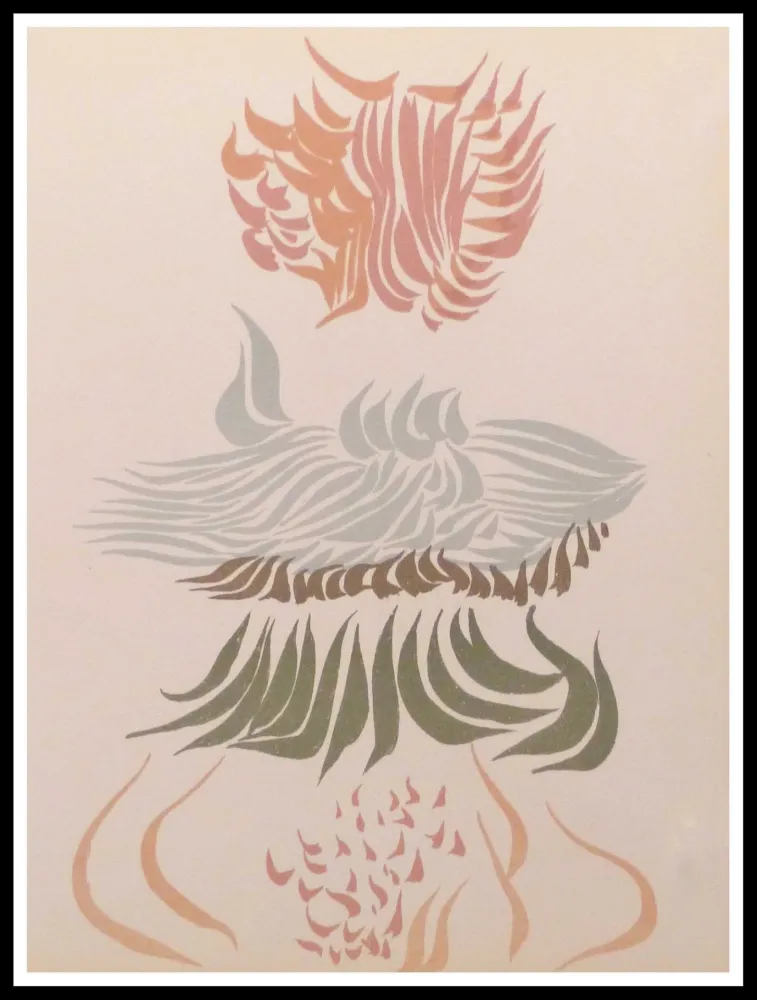 Litografia Herold - Composition florale 