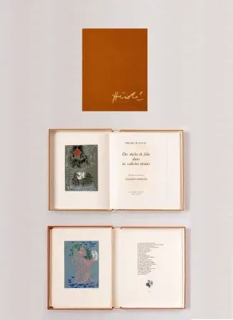 Libro Illustrato Herold - M. Bulteau. DES SIÈCLES DE FOLIE DANS LES CALÈCHES ÉTROITES. Gravures de Jacques Hérold (1975)