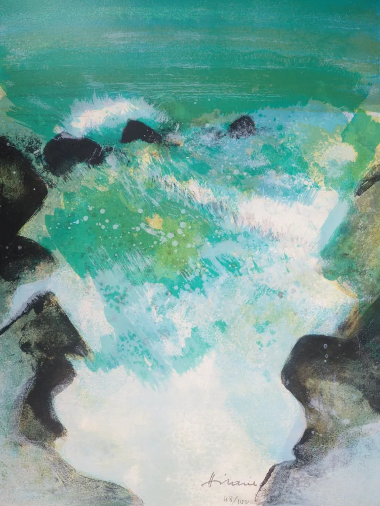 Litografia Hilaire - Cote Normande