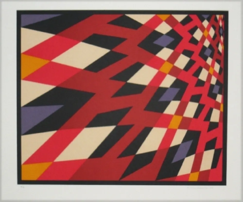 Litografia Hinterreiter - Composition 2