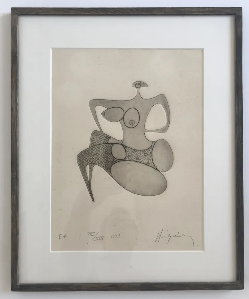 Acquaforte Hiquilly -  La forme de nos désirs