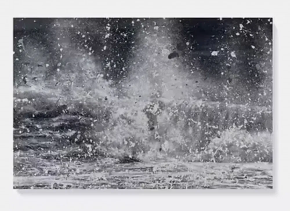 Fotografie Hirst - Blizzard H13-10 from Where The Land Meets The Sea
