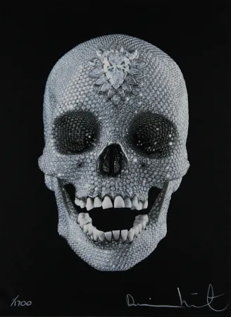 Serigrafia Hirst - For the Love of God, Believe