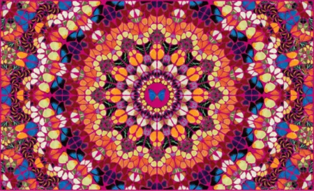 Multiplo Hirst - Harlequin from The Kaleidoscopes H18-1