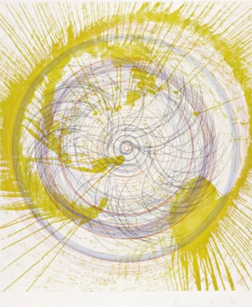 Acquaforte Hirst - In a Spin, the Action of the World on Things, volume II