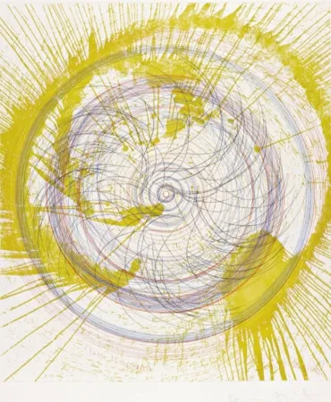 Acquaforte Hirst - In a Spin, the Action of the World on Things, volume II