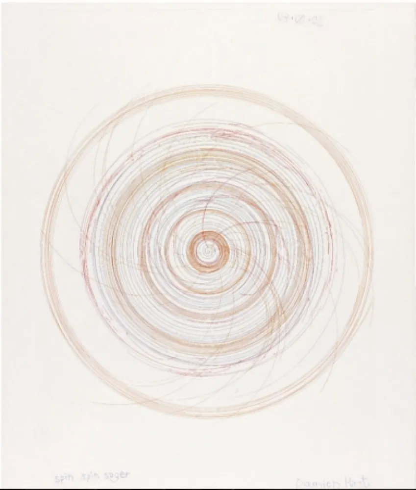 Acquaforte Hirst - In a Spin, the Action of the World on Things, volume II