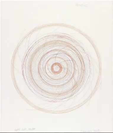 Acquaforte Hirst - In a Spin, the Action of the World on Things, volume II