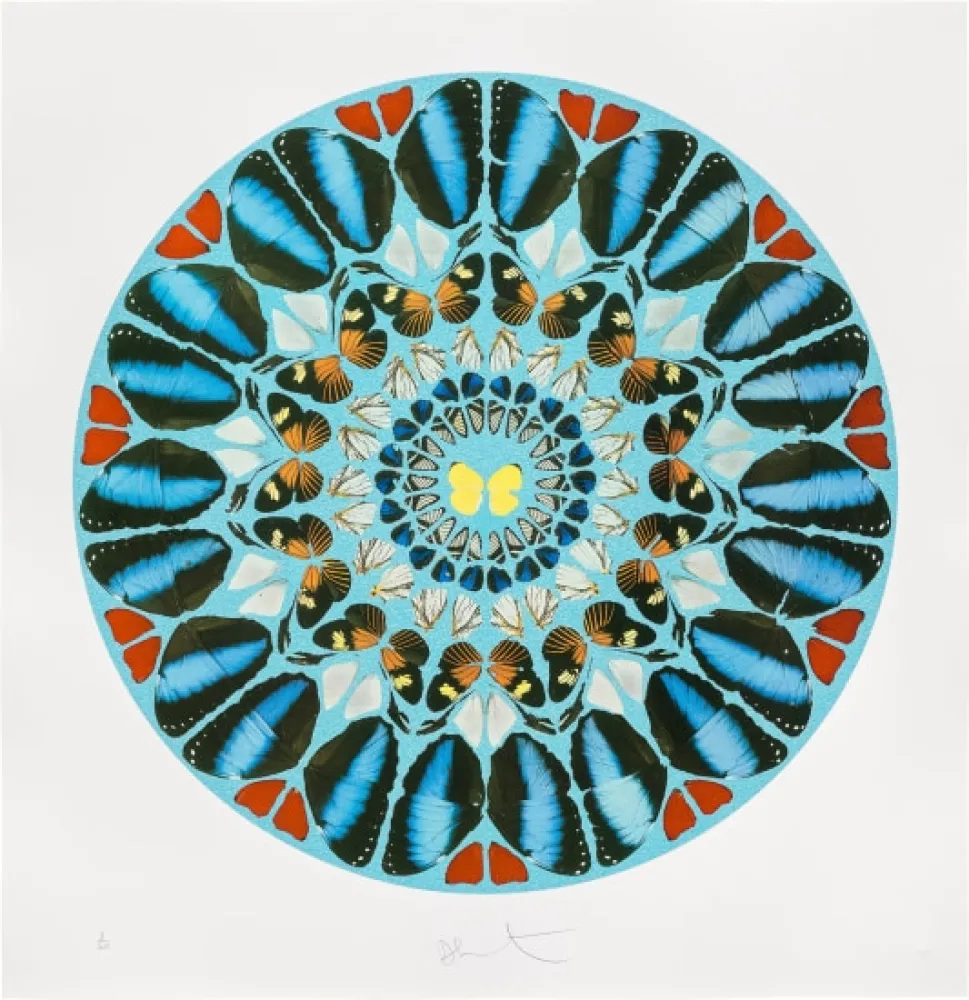 Serigrafia Hirst - Psalm: Ad te, Domine, Levavi