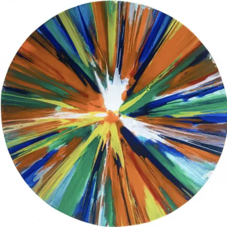 Multiplo Hirst - Spin Painting, Requiem at the Pinchuk Art Centre, Ukraine
