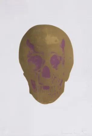 Multiplo Hirst - The Dead (Oriental Gold / Loganberry Pink Skull)
