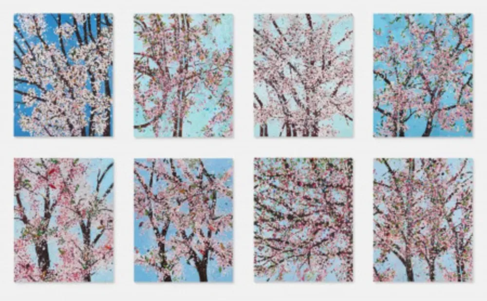 Multiplo Hirst - The Virtues (set of 8)