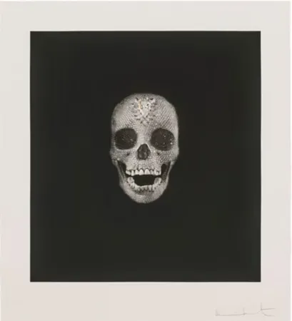 Multiplo Hirst - Victory Over Death Hand Finished Print