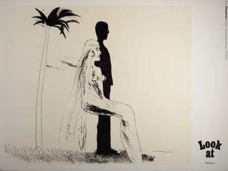 Litografia Hockney - (After) Look at Hockney, 1970