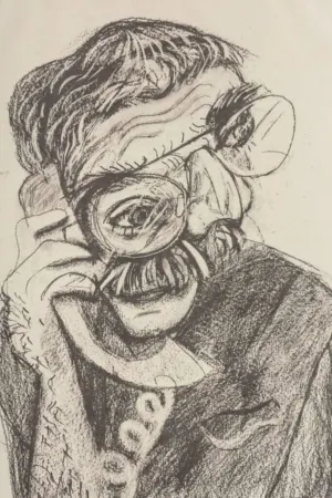 Litografia Hockney - An Image of Ken