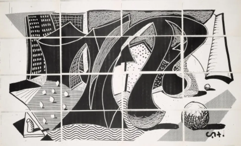 Multiplo Hockney - Hotel By The Sea