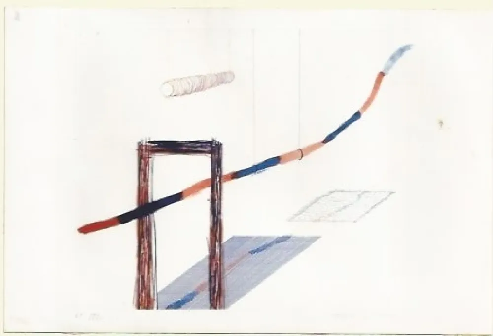 Incisione Hockney - It picks it's away