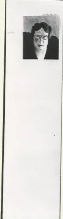 Litografia Hockney - Michael Crichton