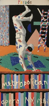 Serigrafia Hockney - Parade – Metropolitan Opera NY