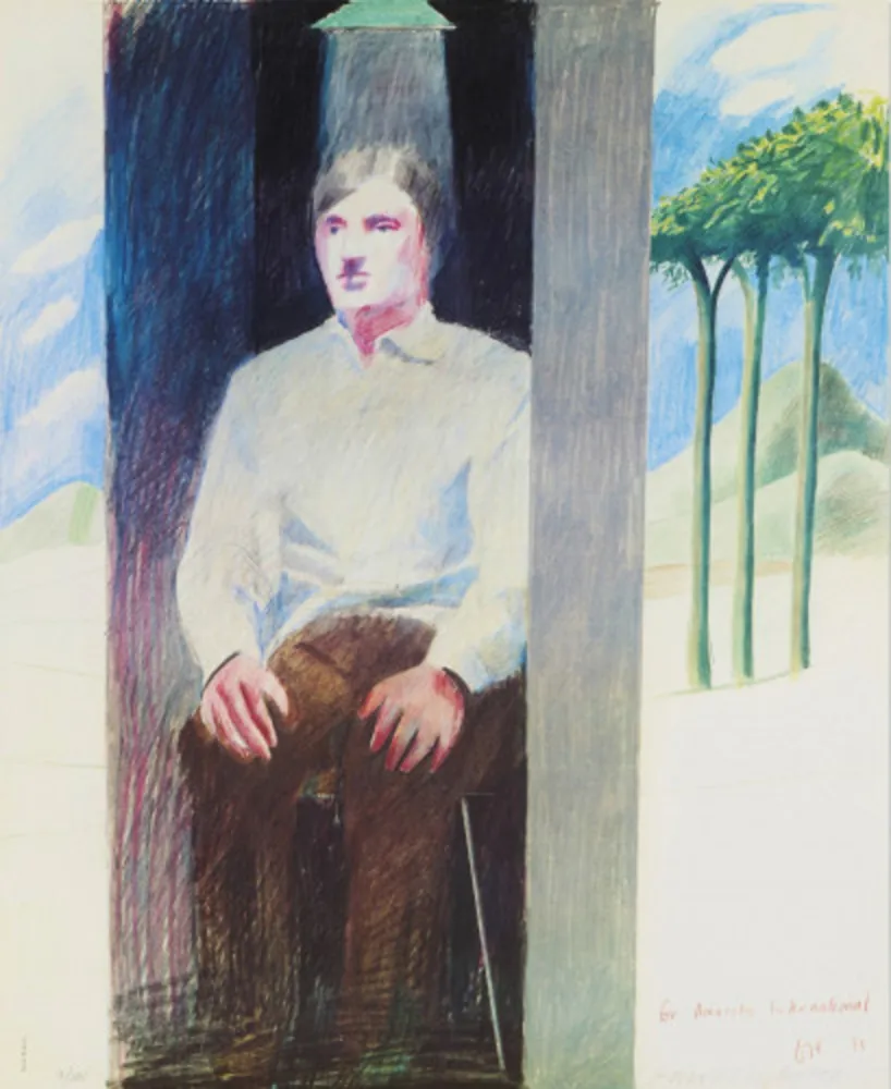 Offset Hockney - Prisoner, for Amnesty International