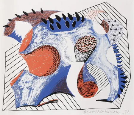 Multiplo Hockney - Untitled (for Joel Wachs)