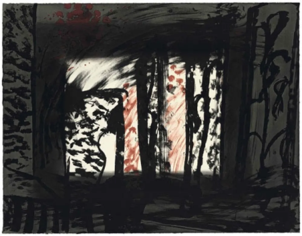 Litografia Hodgkin - Sand